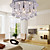  K9 Crystal Flush Mount with 6 lights