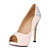  spumanti scintillio a spillo tacco peep toe pompe / sandali partito / sera scarpe con paillettes