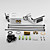  Contemporary Chrome Finish Hand Free Sensor Thermostatic Bathroom Sink Faucet