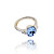  Charming Alloy Platinum Plated Austrian Crystal Ring(More Colors)