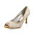  BAKA - Pumps Hochzeit Pfennigabsatz Spitze Glänzender Glitter
