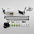  Contemporary Hand Free Sensor Thermostatic Bathroom Sink Faucet-Chrome Finish