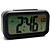  Practical Solar Energy Large Screen LCD Alarm Clock(Black)