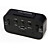  Practical Solar Energy Large Screen LCD Alarm Clock(Black)