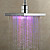  7 Colors Changing LED Contemporary Shower Faucet Head of 8 inch