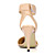  Elegant Leatherette Stiletto Heel Pointy Toe Pumps With Velcro Party / Evening Shoes