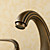  Antique Brass Finish Widespread Bathroom Sink Faucet