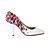  Ultra Luxurious Leatherette Upper Stiletto HeelClosed Toe With Colorful Rhinestone Wedding Shoes