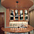  MASTERTON - Lustre Cristal - 3 slots à ampoule