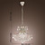  Modern Crystal Chandelier with 6 Lights