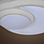  wit plafond licht met een licht