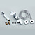  Contemporary Tub Shower Faucet with Hand Shower