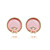  Charming Round 18K Gold Plated Imitation Opal Earring(More Colors)