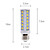 E27 7W 41x5050SMD 630-700LM 2800-3200K Warm White Light LED Corn Bulb (220-240V)