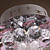 Crystal Semi Flush Mount with 1 Light