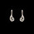  wunderschöne Strass Hochzeit Braut Halskette, Ohrringe Schmuck-Set