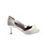  top kvalitet blonder / satin øverste Stiletto Heel peep toe med bowknot bryllup sko / Brudesko