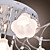  K9 Crystal ball Lampshade 16-Light Chandelier Floral Shaped