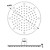  12 inch Brass Shower Head with Color Changing LED Light