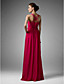  NETIA - Vestido de Fiesta de boda o de Dama de honor de Gasa