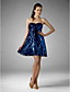  A-line Sweetheart Short/Mini Homecoming/Cocktail Dress