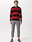  Stripe Crewneck Pullover Cashmere / Men's Cashmere Sweaters