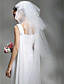  3 Layer Elbow With Beading Wedding Veil