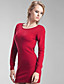  TS Backless Cashmere Bodycon Dress