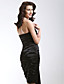  Sheath/Column Strapless Short/Mini Charmeuse Bridesmaid/Cocktail Dress