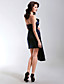  Satin Sheath/Column Strapless Short/Mini Cocktail Dress inspired by Grammy