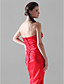  Trumpet/Mermaid Sweetheart Floor-length Satin Bridesmaid Dress