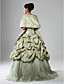  Ball Gown Strapless Floor-length Taffeta Prom Dress
