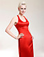  Satin A-line Scoop Floor-length Evening Dress inspired by Jennifer Lawrence at the 83rd Oscar