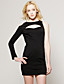  ts ausgeschnitten mini one Ärmel Kleid