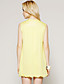  TS Shoulder Beaded Front Cowl Chiffon Dress / Women's Dresses