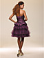  Ball Gown Sweetheart Knee-length Taffeta Cocktail Dress