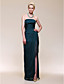  Chiffon Sheath/Column Strapless Floor-length Evening Dress inspired by Rachel Weisz