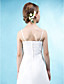  A-line Spaghetti Straps Floor-length Beaded Chiffon Junior Bridesmaid Dress