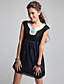  TS Stereoscopic Decoration Cape Sleeves Organza Dress