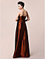  A-line Strapless Floor-length Taffeta Mother of the Bride Dress With A Wrap