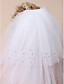  Four-tier Elbow Wedding Veil With Beaded Edge