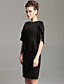  TS Vintage Style Open Sleeve Sheath Dress