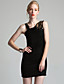  TS Asymmetrical Embellish Shoulder Dress