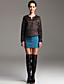  TS Sparkle Embellished Faux Fur Jacket