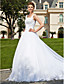  IMEYNA - Vestido de Noiva em Organza e Cetim