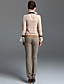  TS Lapel Ruffle Front Blouse Shirt