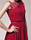  A-line Bateau Floor-length Chiffon Mother of the Bride Dress