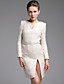  TS Open-slit Tailored Dress