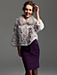 ts manteau en fourrure de renard cousue main en fourrure floraux