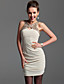  TS Gold Jewel Embellished Mini Dress (More Colors)